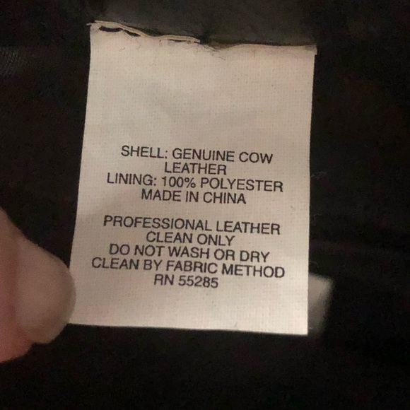 BNWT EXPRESS STYLIST BLACK LEATHER PANTS 0 - Picture 7 of 8